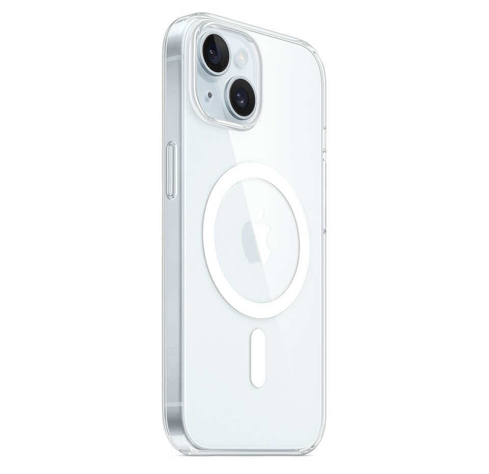 Оригинален Калъф за iPhone 15 Plus, Clear Magsafe Case MT213ZM/A, Прозрачен (2)