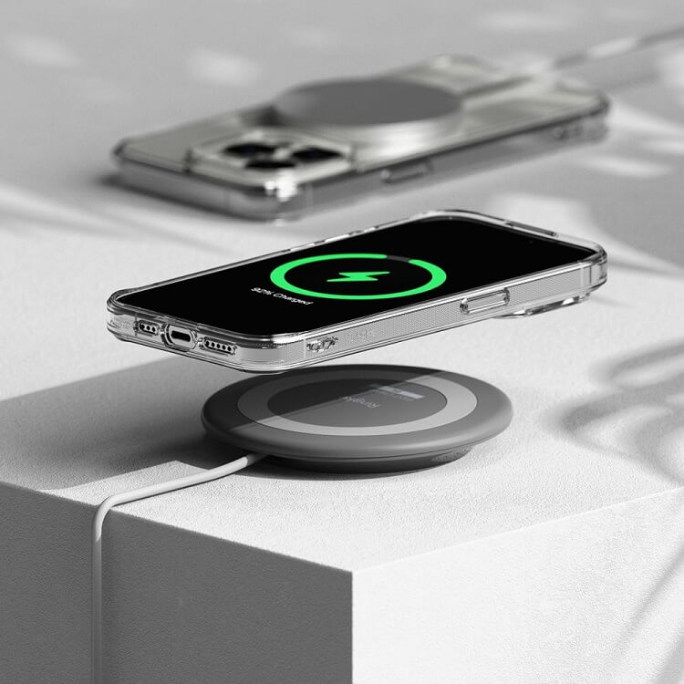Противоударен Калъф за iPhone 15 Pro Max, Ringke Fusion Case, Прозрачен (4)