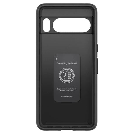 Противоударен Калъф за Google Pixel 8 Pro, Spigen Thin Fit Case, Черен (3)