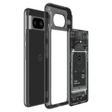 Хибриден Калъф за Google Pixel 8, Spigen Zero One Ultra Hybrid Case, Черен (6)