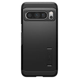 Калъф с Поставка за Google Pixel 8 Pro, Spigen Tough Armor Case, Черен (2)