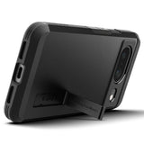 Калъф с Поставка за Google Pixel 8, Spigen Tough Armor Case, Черен (5)