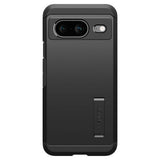 Калъф с Поставка за Google Pixel 8, Spigen Tough Armor Case, Черен (2)