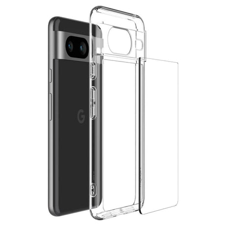 Противоударен Калъф за Google Pixel 8, Spigen Ultra Hybrid Case, Прозрачен (5)