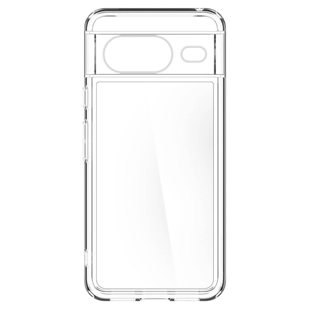Противоударен Калъф за Google Pixel 8, Spigen Ultra Hybrid Case, Прозрачен (6)