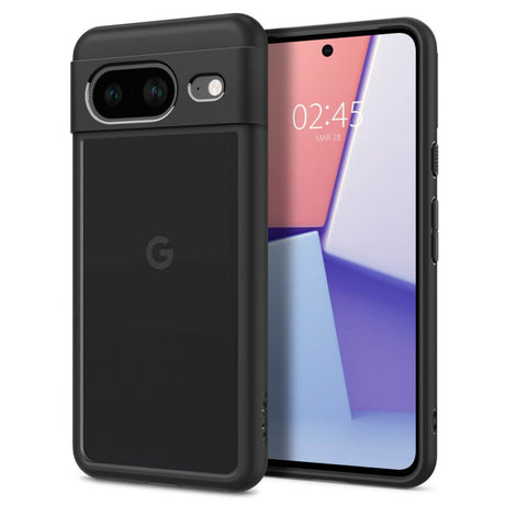 Противоударен Калъф за Google Pixel 8, Spigen Ultra Hybrid Case, Черен