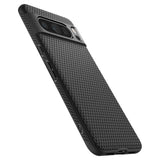 Противоударен Калъф за Google Pixel 8 Pro, Spigen Liquid Air Case, Черен (7)