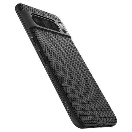 Противоударен Калъф за Google Pixel 8 Pro, Spigen Liquid Air Case, Черен (7)