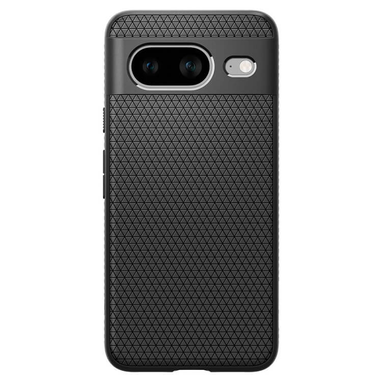 Противоударен Калъф за Google Pixel 8, Spigen Liquid Air Case, Черен (2)