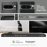Противоударен Калъф за Google Pixel 8 Pro, Spigen Rugged Armor Case, Черен (10)