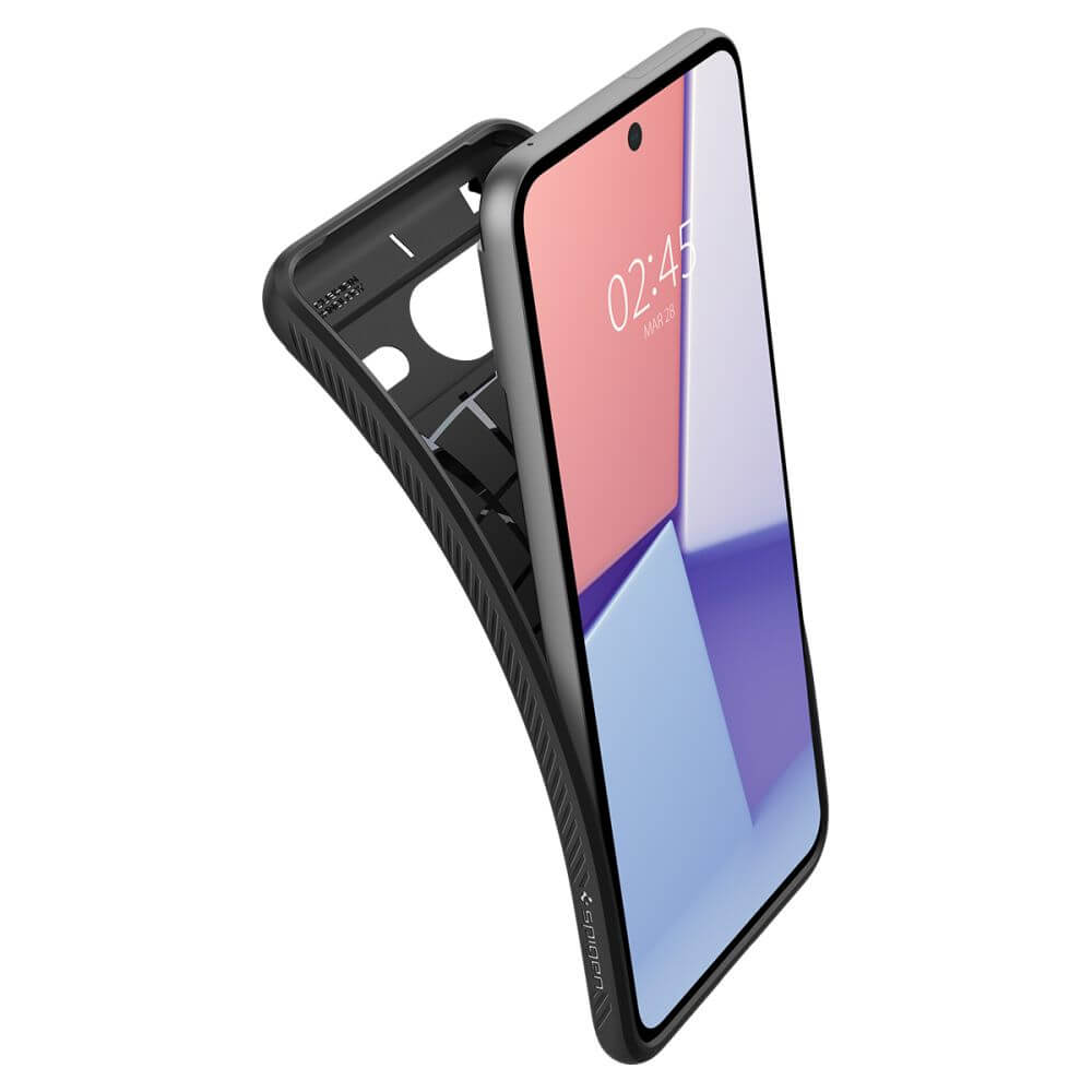 Противоударен Калъф за Google Pixel 8, Spigen Liquid Air Case, Черен (5)