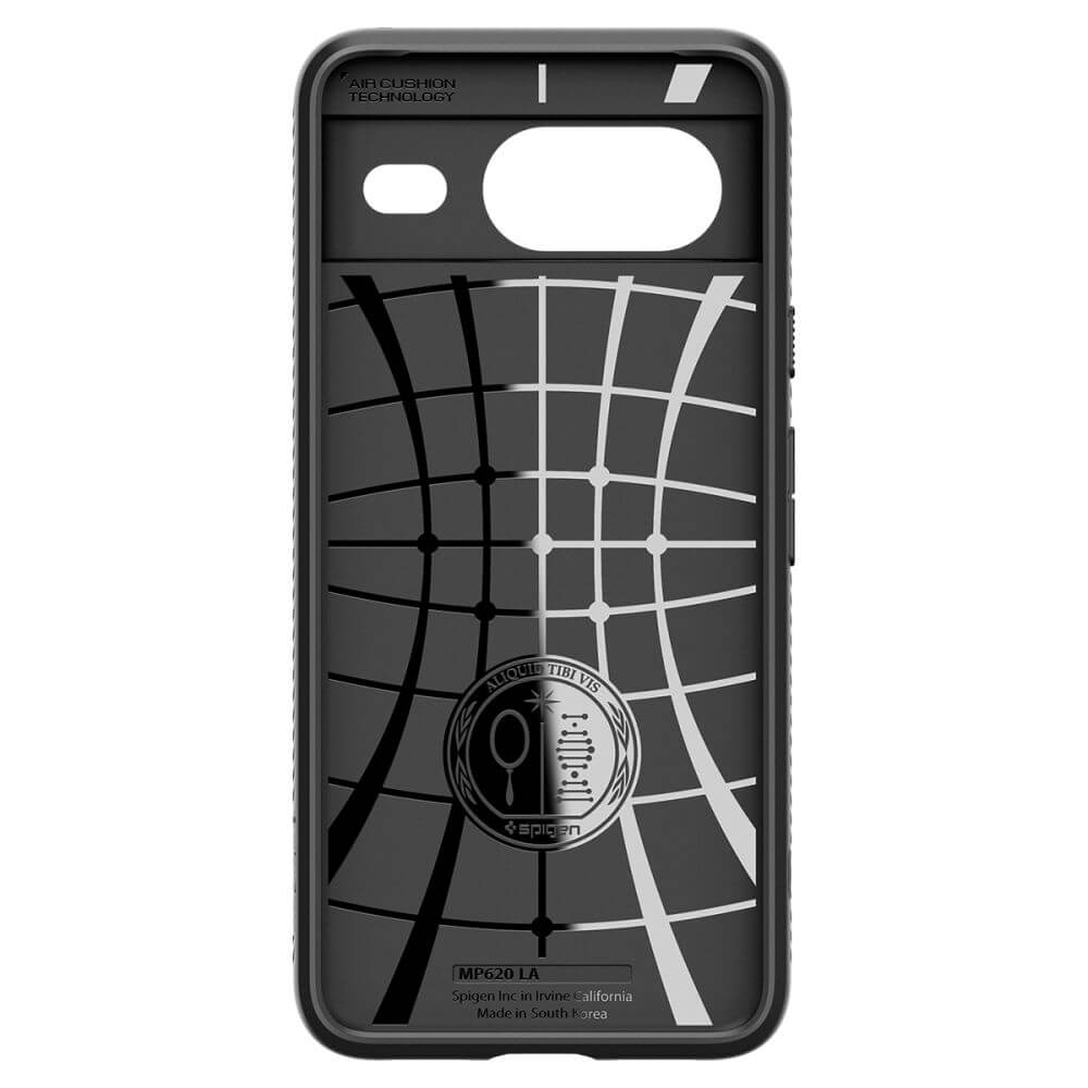 Противоударен Калъф за Google Pixel 8, Spigen Liquid Air Case, Черен (4)