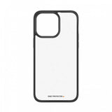 Противоударен Калъф за iPhone 15 Pro, Panzer Clear Case, Черен (4)