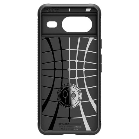 Противоударен Калъф за Google Pixel 8, Spigen Rugged Armor Case, Черен (9)