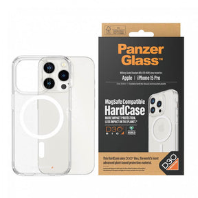 MagSafe Противоударен Калъф за iPhone 15 Pro Max, Panzer Hard Case, Прозрачен