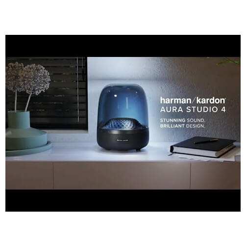 Безжична Колона, Harman Kardon Aura Studio 4 Bluetooth Speaker, Черен (7)