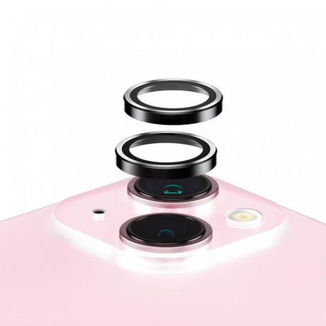 Протектор за Камерата на iPhone 15 Plus, PanzerGlass PicturePerfect Ring, Черен (2)