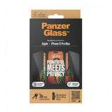 Затъмняващ Протектор за iPhone 15 Pro, PanzerGlass Privacy Anti-Spy UWF, Черен (3)
