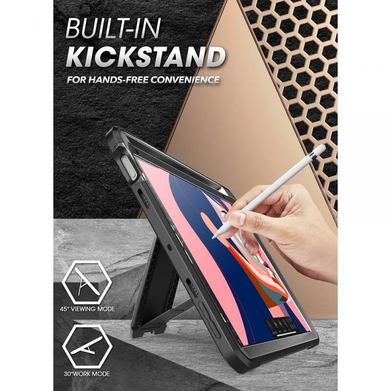 Противоударен Калъф за iPad Mini 6/7 2024, Supcase Unicorn Beetle Pro Case, Черен (7)