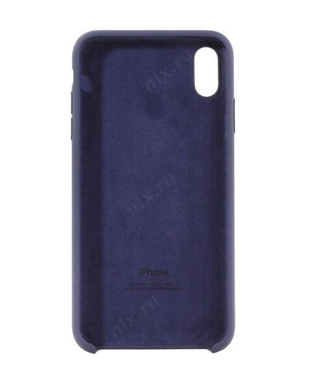 Оригинален Силиконов Калъф за Apple iPhone XS Max, Silicone Case MRWG2ZM/A, Син (4)