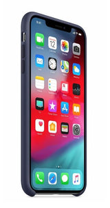 Оригинален Силиконов Калъф за Apple iPhone XS Max, Silicone Case MRWG2ZM/A, Син (2)