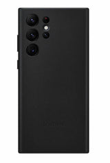 Оригинален Кожен Калъф за Samsung S22 Ultra, Leather Cover Case EF-VS908LBEGWW, Черен