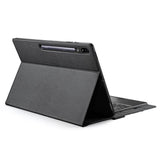 Калъф с Клавиатура за Samsung Tab S8 Ultra, Dux Ducis Touchpad Keyboard Case, Черен