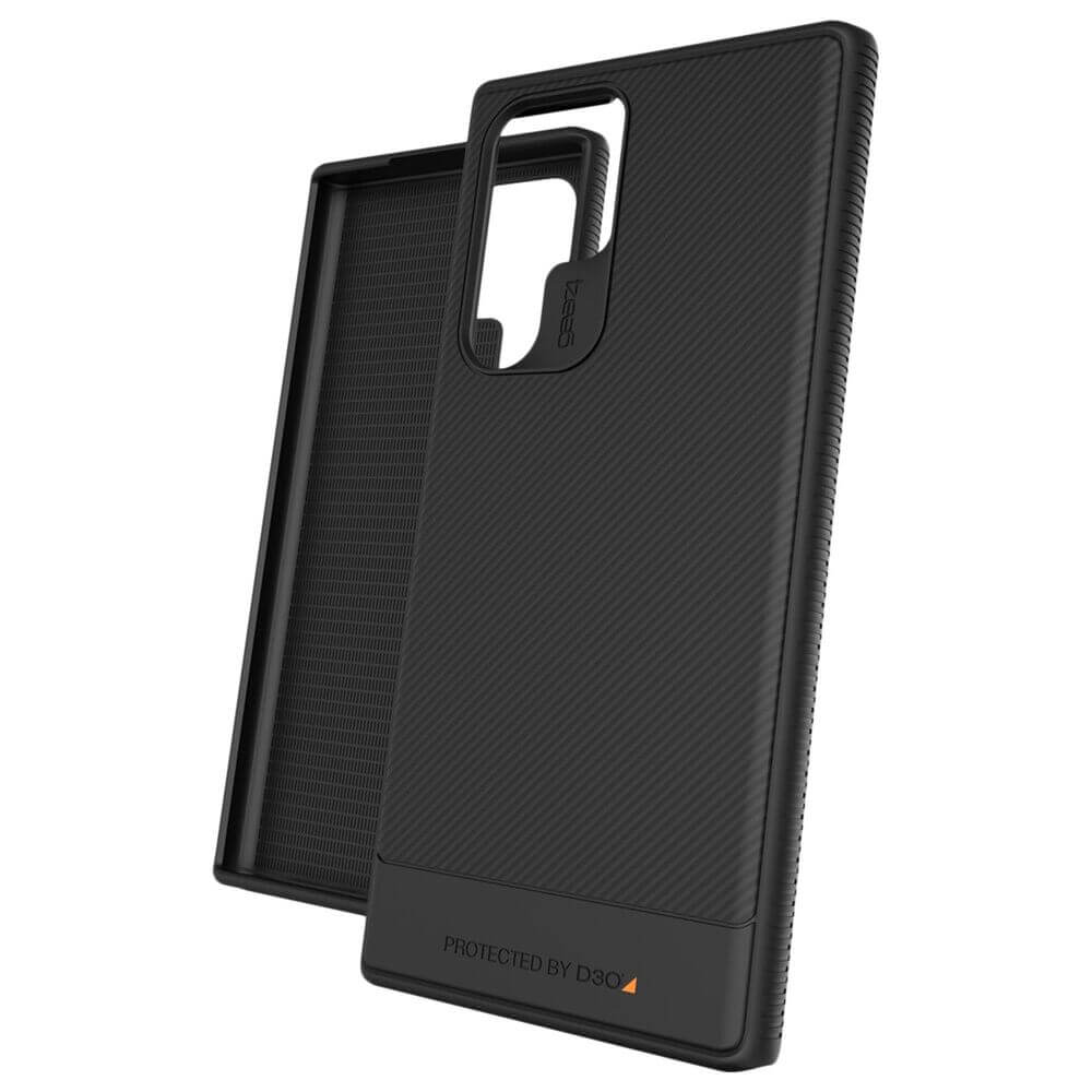 Противоударен Калъф за Samsung S22 Ultra, ZAGG Gear4 Copenhagen Case, Черен (5)