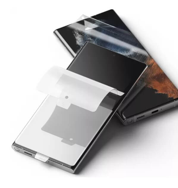 Гъвкав Протектор за Samsung S22 Ultra, Ringke Dual Easy Full Glass, Прозрачен (6)