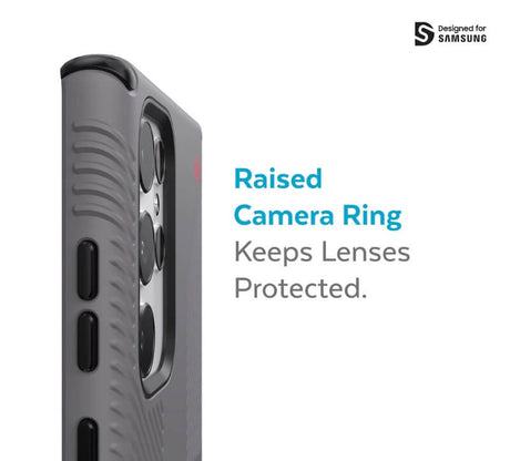 Противоударен Калъф за Samsung S22 Ultra, Speck Presidio 2 Grip Case, Сив (2)