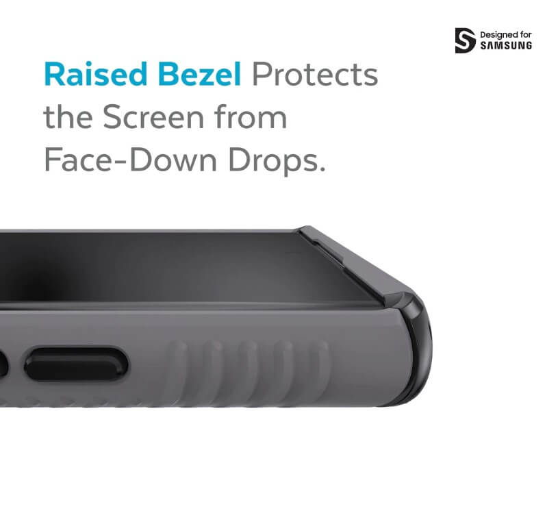 Противоударен Калъф за Samsung S22 Ultra, Speck Presidio 2 Grip Case, Сив (3)