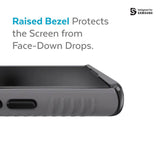 Противоударен Калъф за Samsung S22 Ultra, Speck Presidio 2 Grip Case, Сив (3)