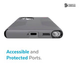 Противоударен Калъф за Samsung S22 Ultra, Speck Presidio 2 Grip Case, Сив (5)