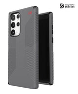 Противоударен Калъф за Samsung S22 Ultra, Speck Presidio 2 Grip Case, Сив (4)