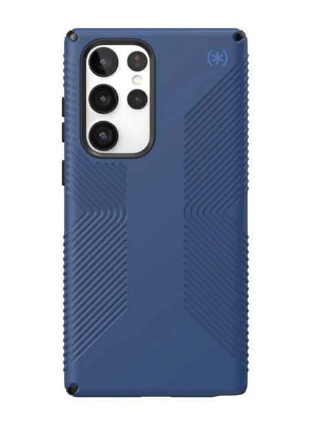 Противоударен Калъф за Samsung S22 Ultra, Speck Presidio 2 Grip Case, Син