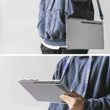 Противоударен Калъф за Samsung Tab S8 Ultra Book, Ringke Fusion X Case, Прозрачен (7)