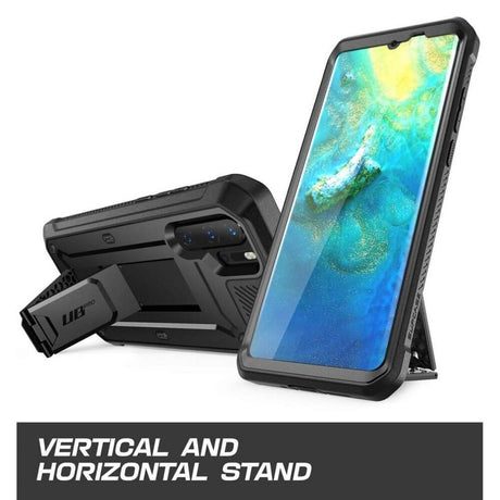 Противоударен Калъф за Huawei P30 Pro, Supcase Unicorn Beetle Pro, Черен (3)
