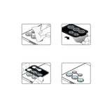 Протектор за Камерата на Samsung S22 Ultra, Ringke Cam Lens Frame Glass, Черен (6)