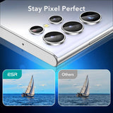 Протектор за Камерата на Samsung S22 Ultra, ESR Camera Lens Ring Glass, Черен (3)