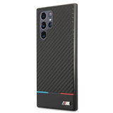 Карбонов Калъф за Samsung S22 Ultra, BMW M Triangles Case, Черен (2)
