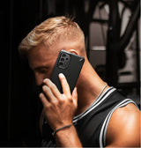 Противоударен Калъф за Samsung A73, Ringke Onyx Case, Черен (5)