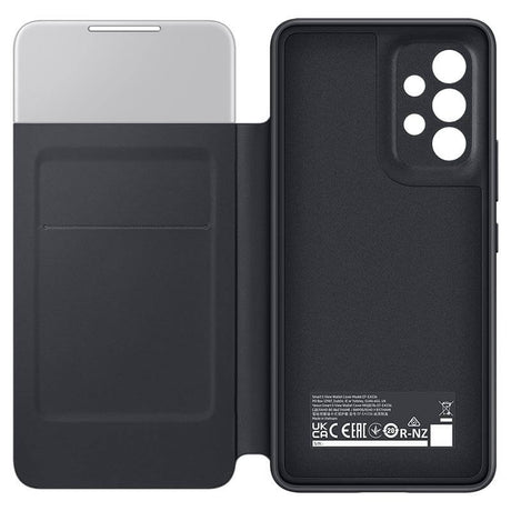 Оригинален Активен Калъф за Samsung A53 S-View Book Case EF-EA536PBEGEE, Черен (4)