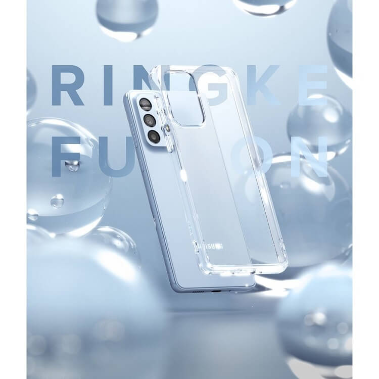 Матов Калъф за Samsung A73, Ringke Fusion Matte Case, Прозрачен (6)