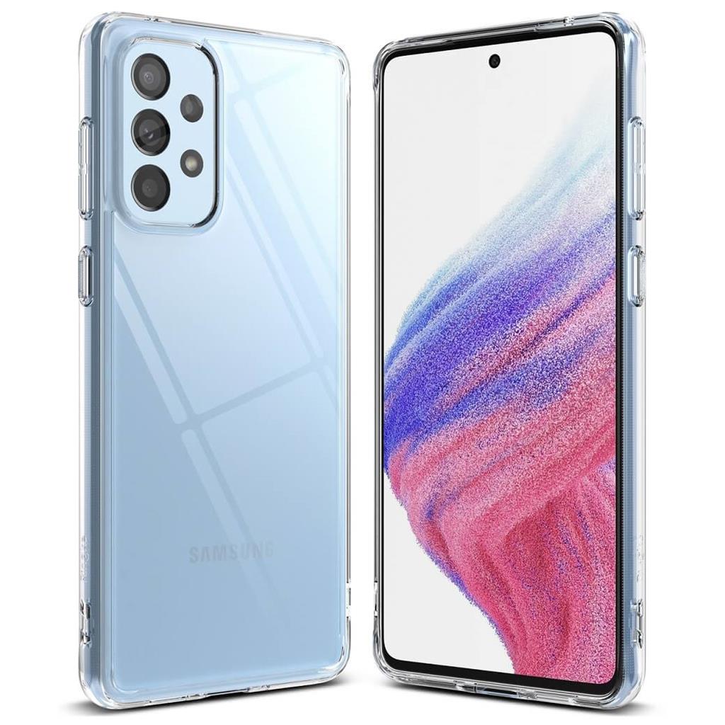 Противоударен Калъф за Samsung A73, Ringke Fusion Case, Прозрачен (2)