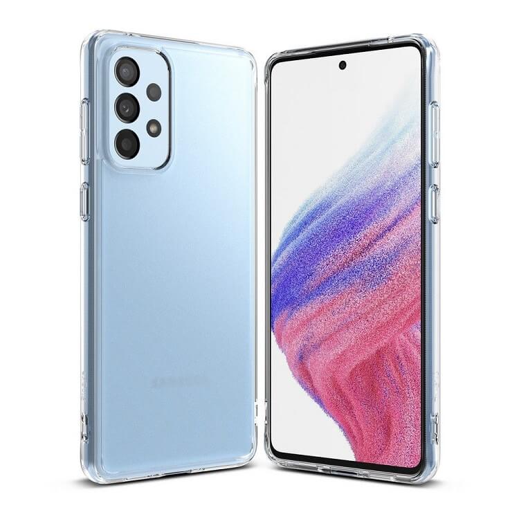 Матов Калъф за Samsung A73, Ringke Fusion Matte Case, Прозрачен (2)