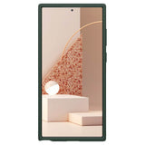 Противоударен Калъф за Samsung S22 Ultra, Spigen Caseology Parallax, Зелен (3)