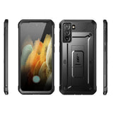 Противоударен Калъф за Samsung S21 FE, Supcase Unicorn Beetle Pro, Черен (2)