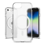 Magsafe Калъф за iPhone SE 2022/2020 8/7, Ringke Fusion Matte Case, Прозрачен