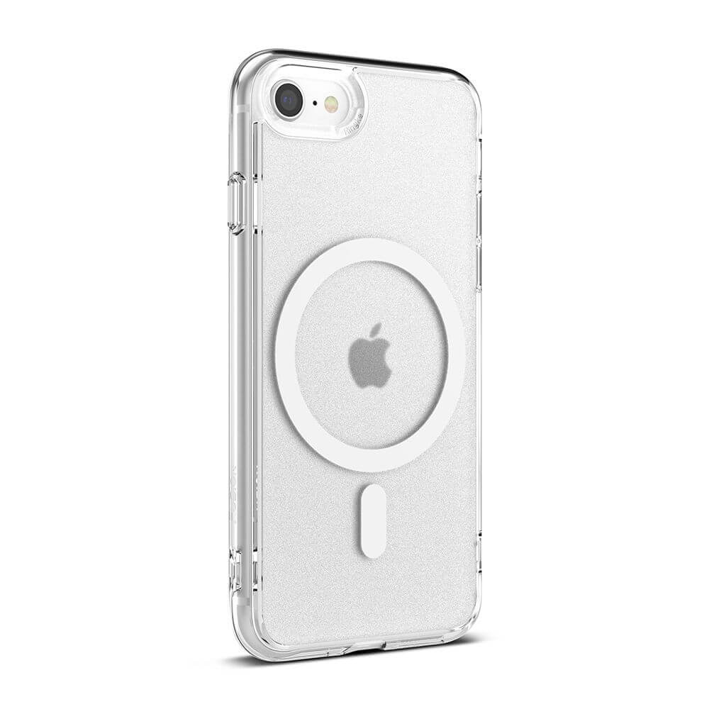 Magsafe Калъф за iPhone SE 2022/2020 8/7, Ringke Fusion Matte Case, Прозрачен (3)