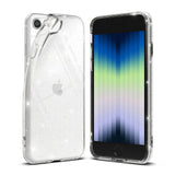 Блестящ Калъф за iPhone SE 2022/2020 8/7, Ringke Air Glitter Case, Прозрачен (2)